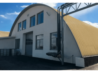 Арочный склад из профнастила